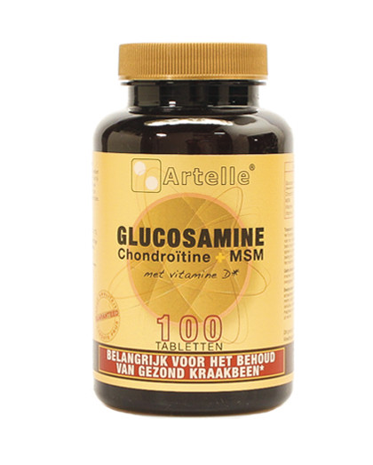 40519-Glucosamine-chondroitine-msm-100-tablet