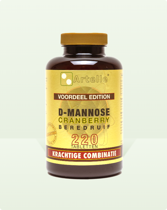 D-Mannose / Cranberry / Beredruif 220 Tabl