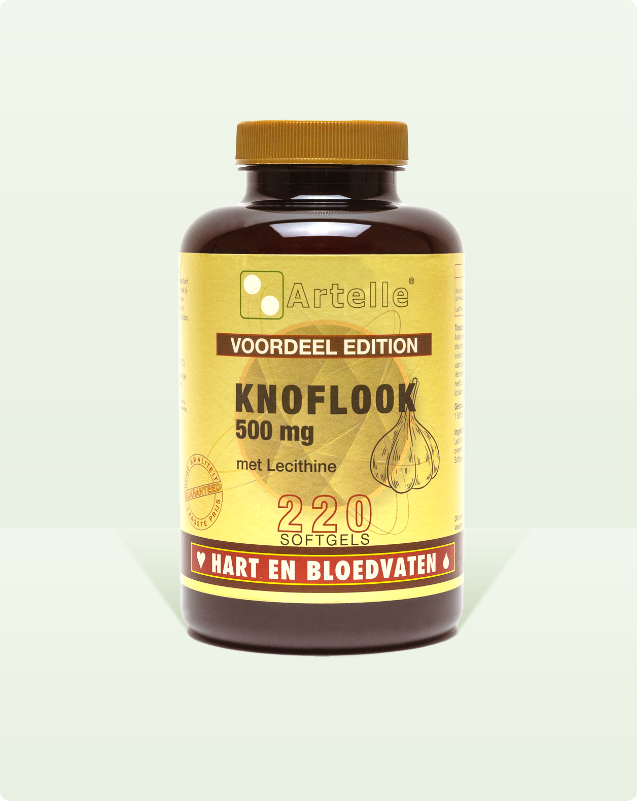 Knoflook 500 mg met Lecithine 250 mg / 220 Caps