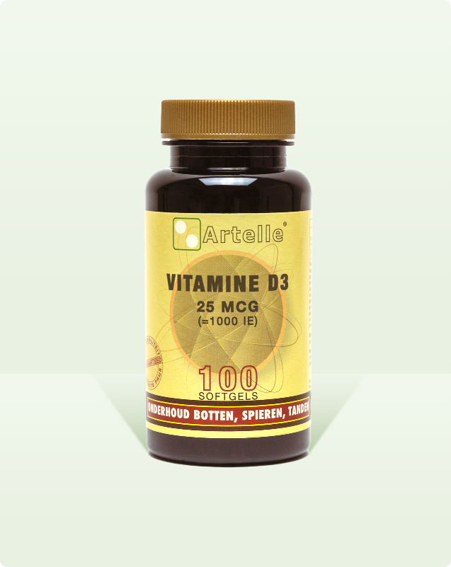 Vitamine D3 / 25mcg / 100 Caps