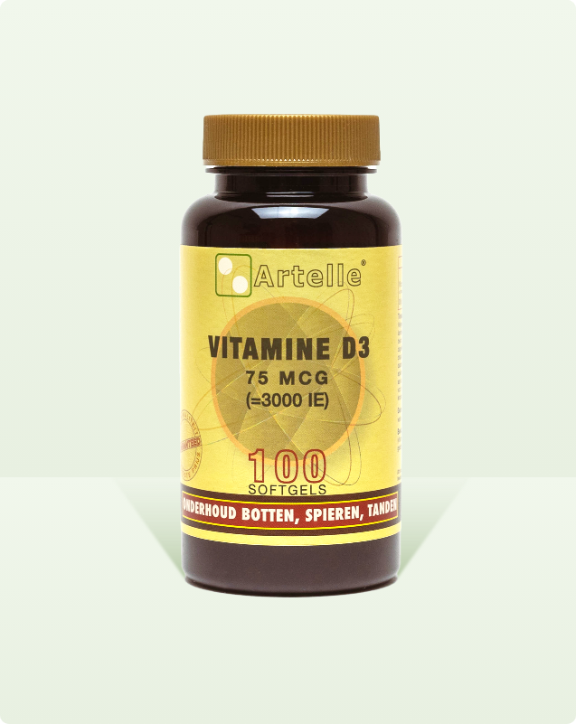 Vitamine D3 / 75mcg / 100 Caps
